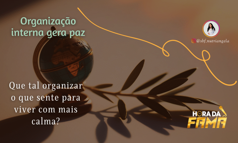 Organização Emocional Que Gera Paz 73 28 12
